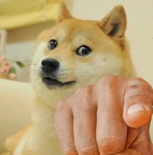 Meme bất ngờ chỉ tay vào vấn đề