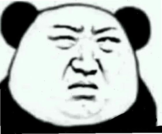 Meme gấu trúc biểu cảm khinh bỉ