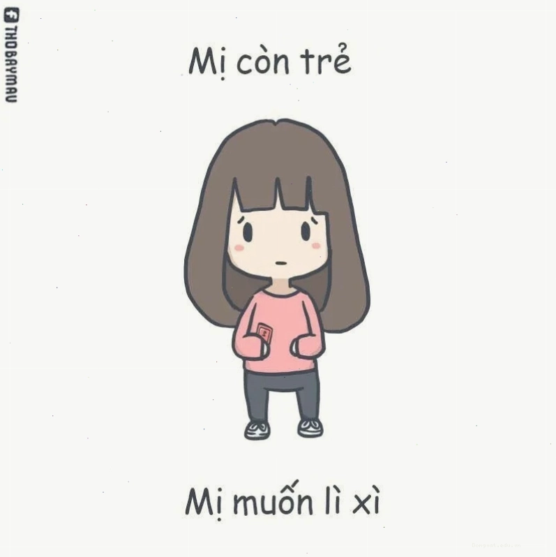 Meme hài hước về ước muốn nhận 500k tiền lì xì