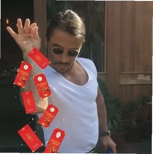 Meme hài hước về việc nhận 500k tiền lì xì ngày Tết