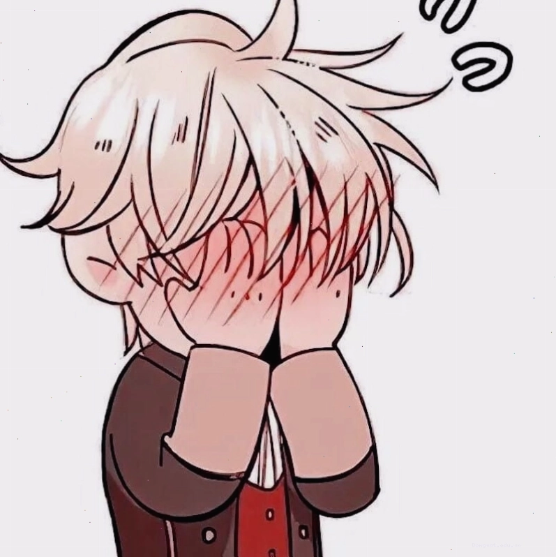 Meme ngại ngùng anime cô gái