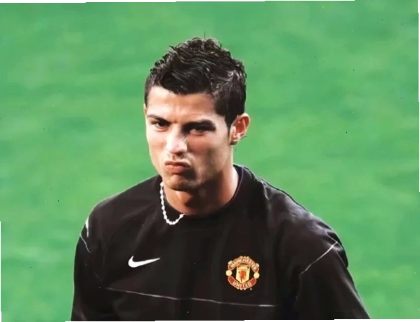 Meme Ronaldo với biểu cảm phấn khích
