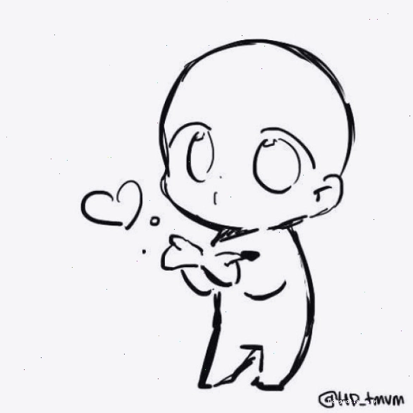 Nhiều mẫu chibi base với các dáng đứng và ngồi khác nhau