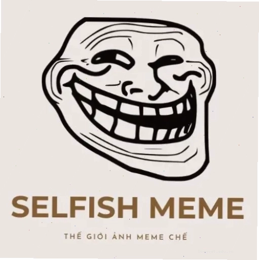 Selfish Meme với biểu cảm nhếch mép đặc trưng