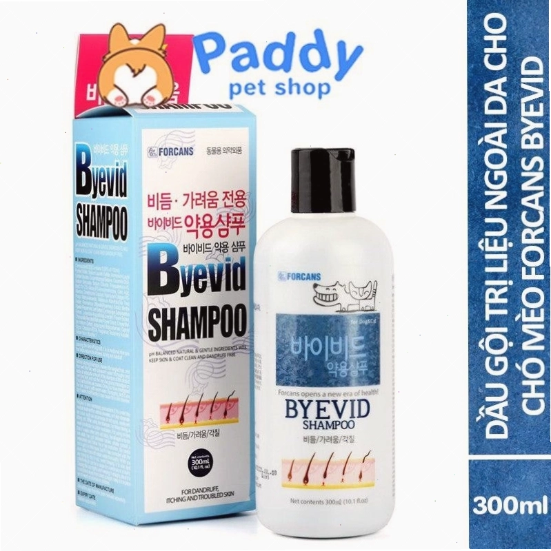 Sữa tắm Forcans Byevid chăm sóc da nhạy cảm