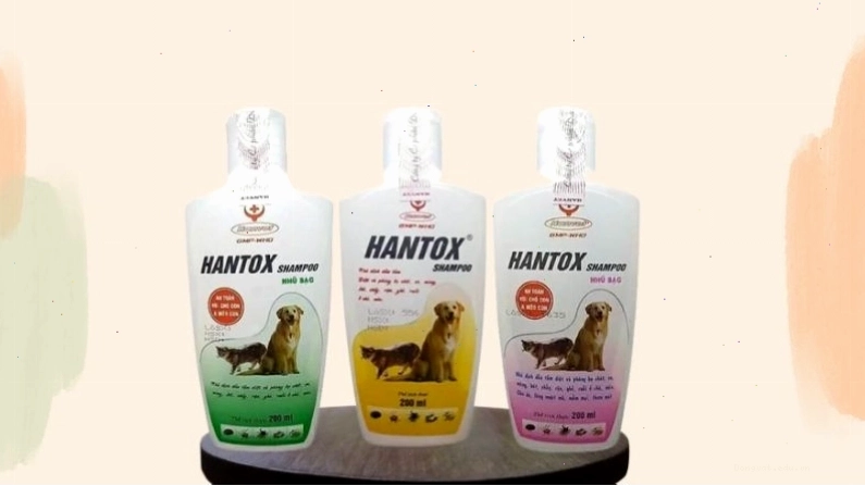 Sữa tắm Hantox hiệu quả trong việc loại bỏ ve, rận