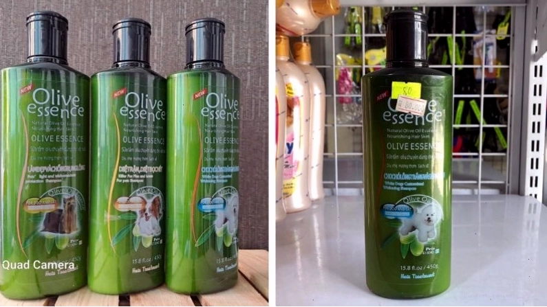 Sữa tắm Olive Essence dành cho chó lông nâu