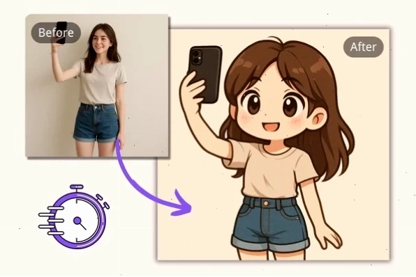 Tạo hình đầu Chibi với các tỷ lệ khác nhau