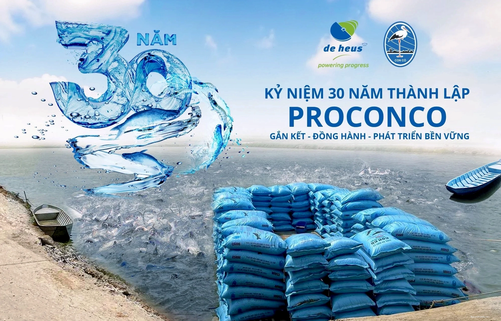 Tập đoàn De Heus Hà Lan mua lại thương hiệu Cám Con Cò