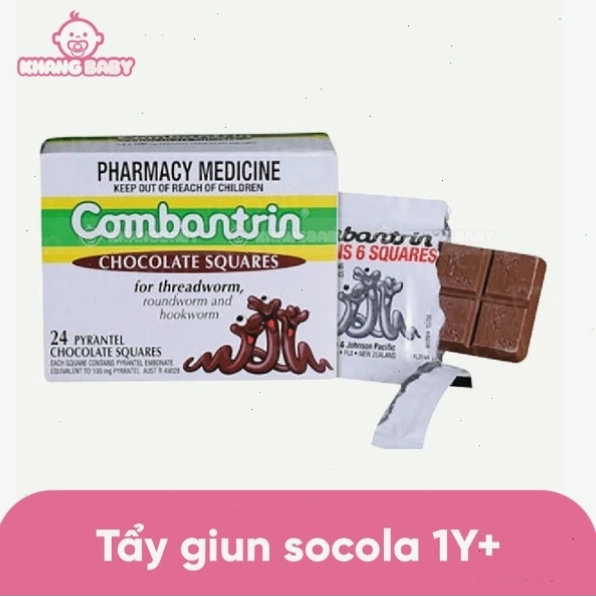 Tẩy giun Socola Úc cho bé từ 1 tuổi