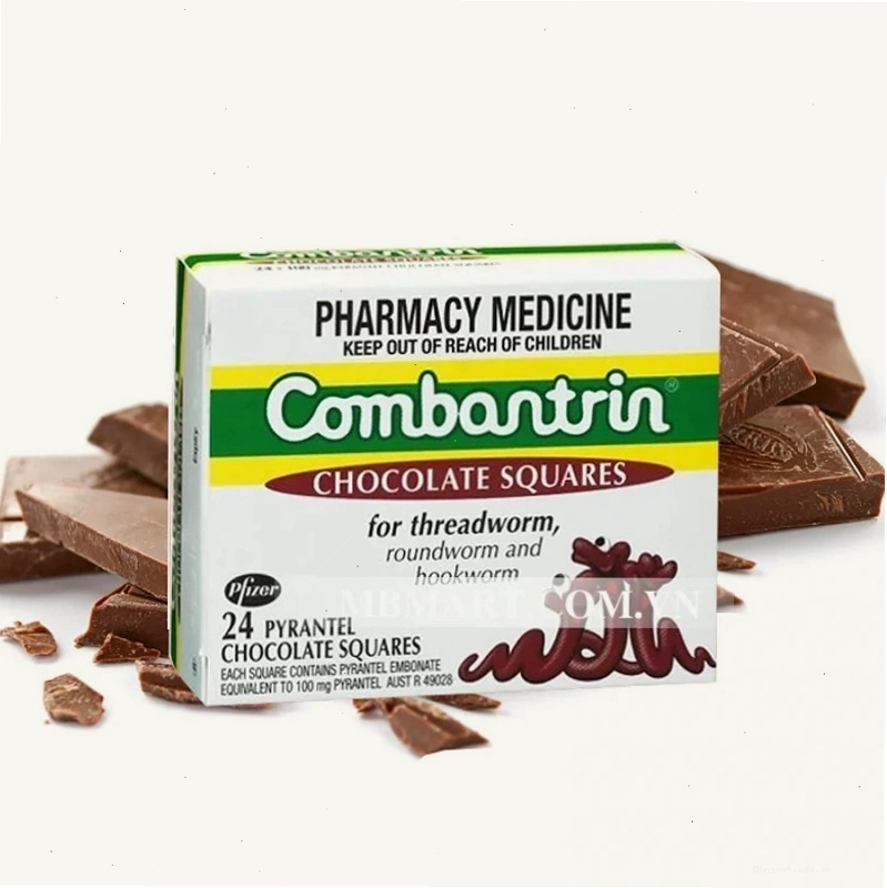 Thời điểm uống Tẩy giun Socola Úc Combantrin