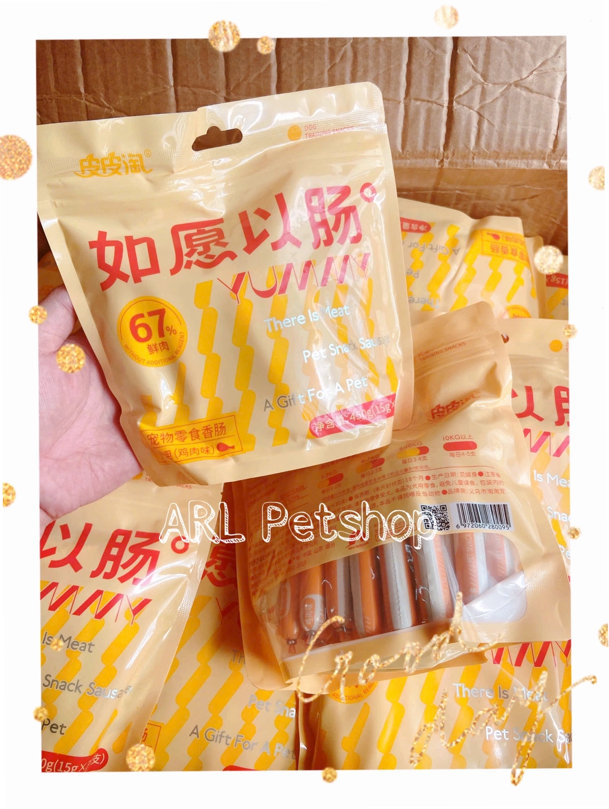 Thương hiệu xúc xích cho chó uy tín