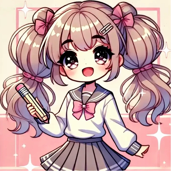 Tổng hợp hình chibi học sinh cấp 2 đáng yêu nhiều kiểu