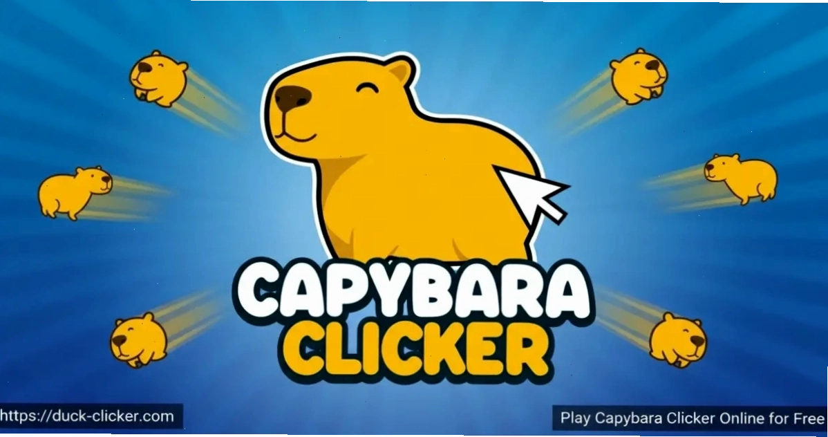 Trải nghiệm Capybara Clicker Online miễn phí với chú chuột dễ thương