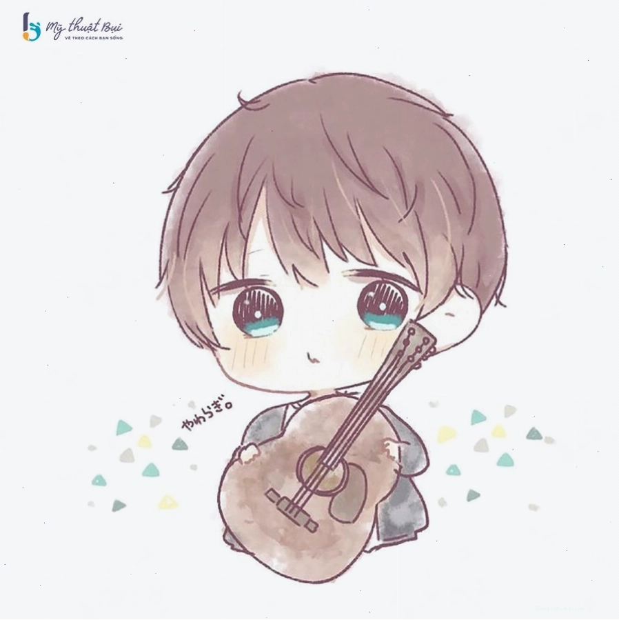 Tranh vẽ chibi nam phong cách anime