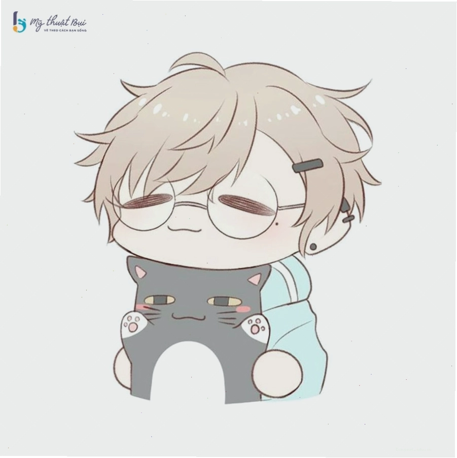 Tranh vẽ chibi nam phong cách thể thao