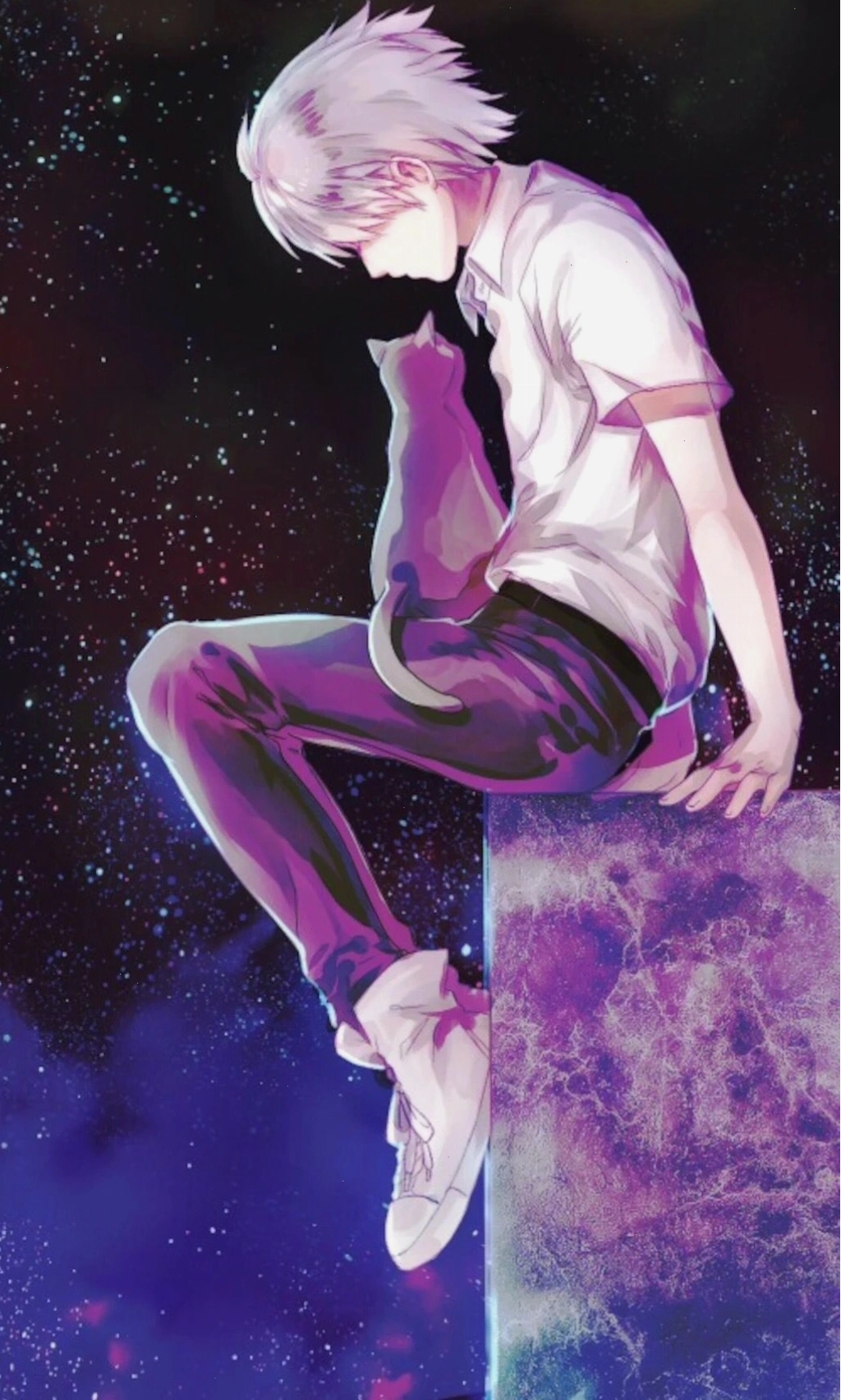 Trọn bộ avatar anime nam buồn chất lượng cao