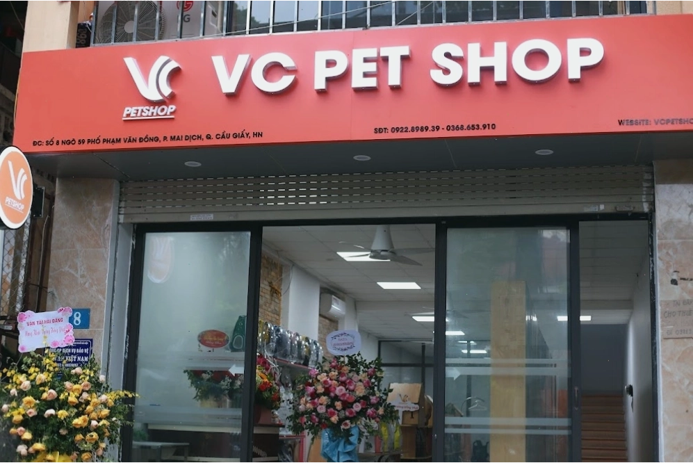 Vc Pet Shop - Cung cấp thức ăn và phụ kiện thú cưng