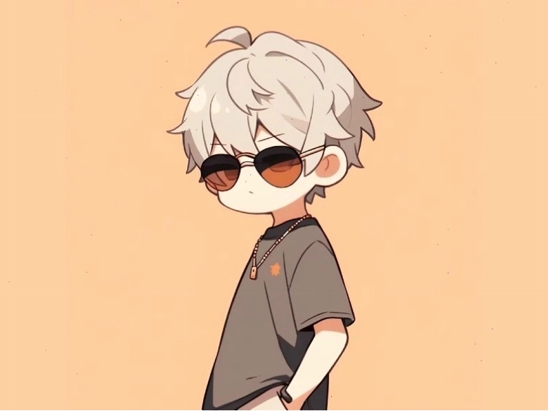 Vẽ chibi nam với ánh mắt sắc bén