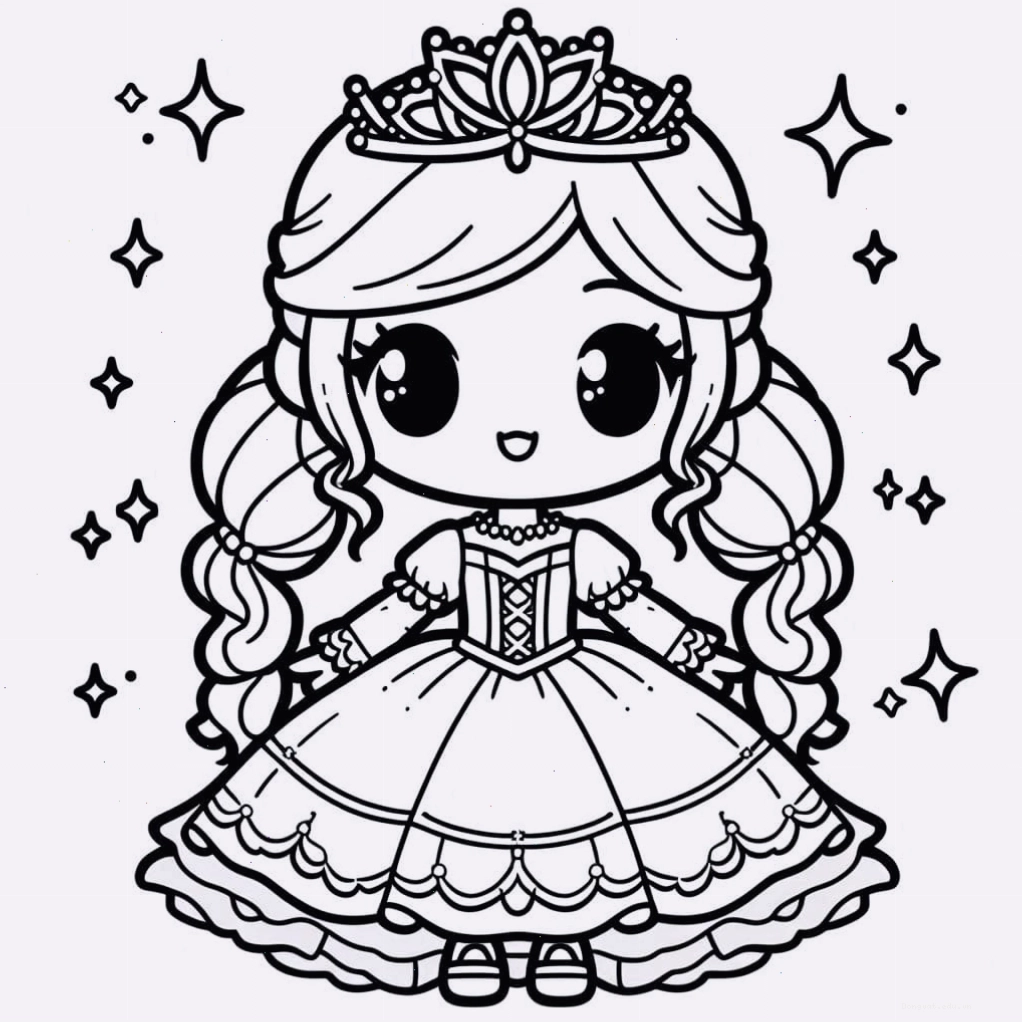 Công Chúa Chibi Cute Nhất