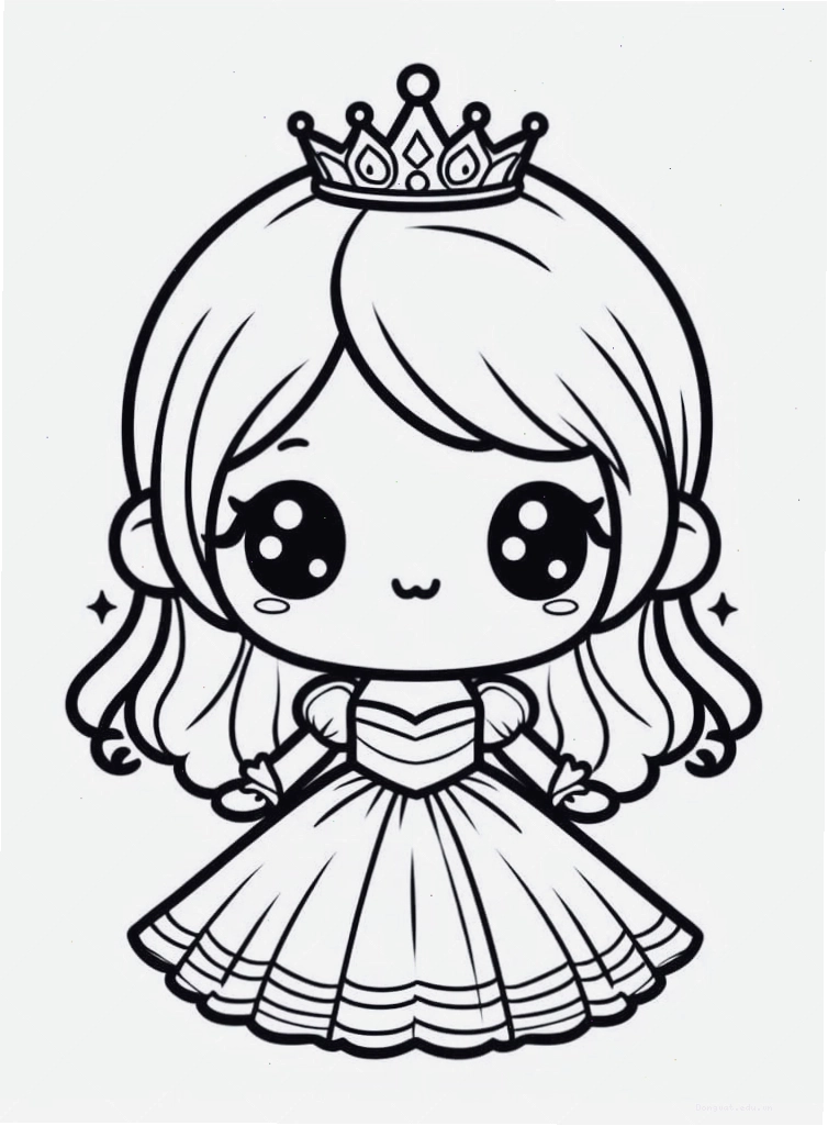 Công Chúa Chibi Đáng Yêu