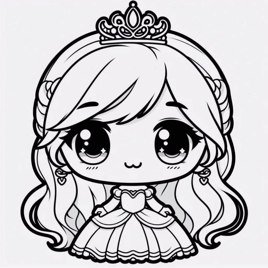 Công Chúa Chibi Rất Cute