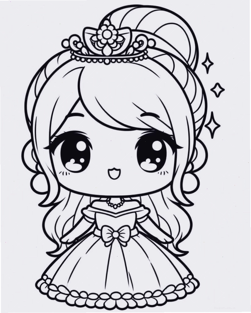 Công Chúa Chibi Rất Đáng Yêu