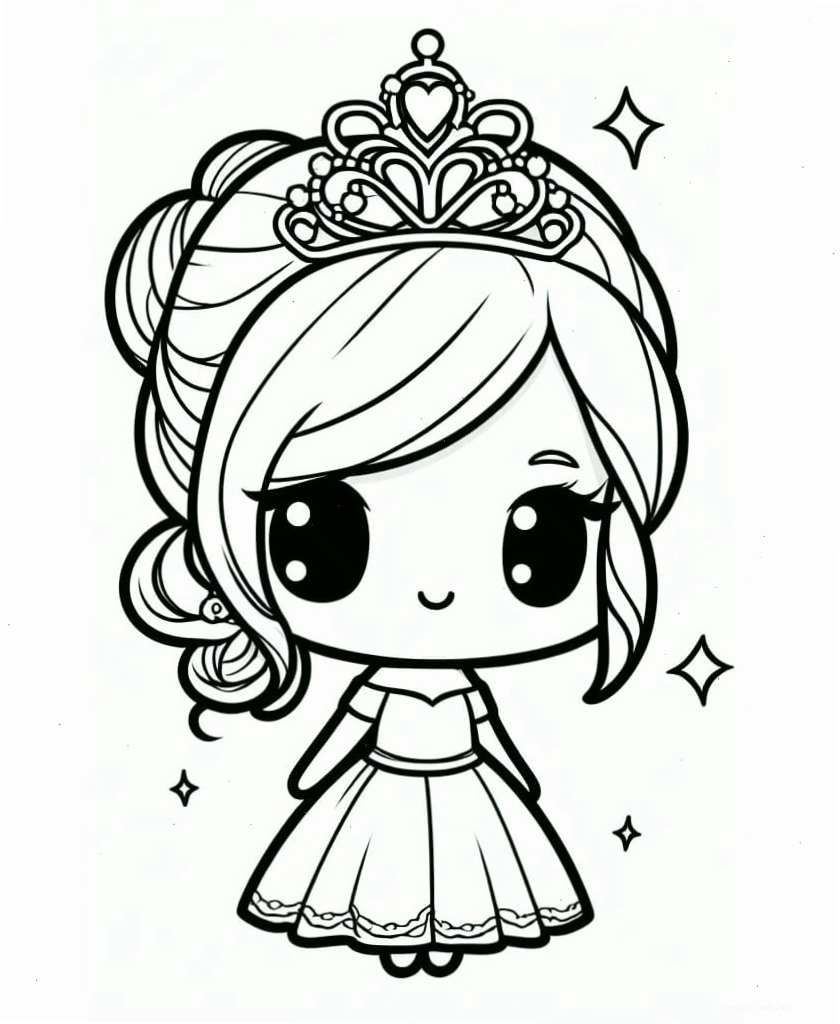 Công Chúa Chibi Vui Mừng