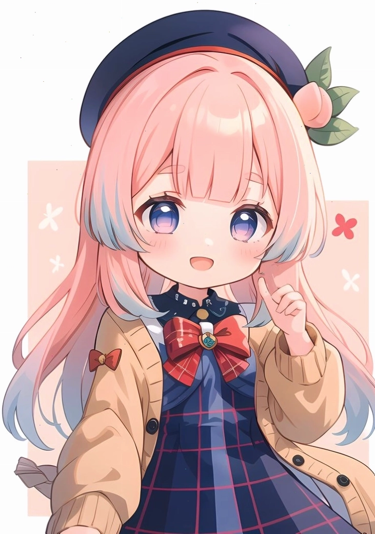 hình nền cute chibi nữ dạo phố