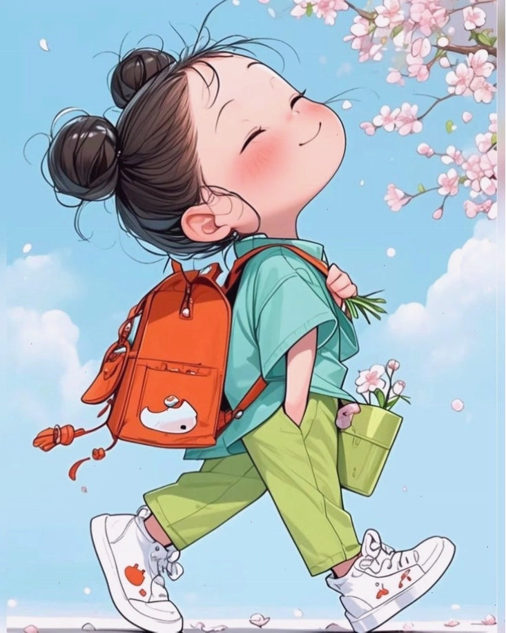hình nền cute chibi nữ phong cách anime