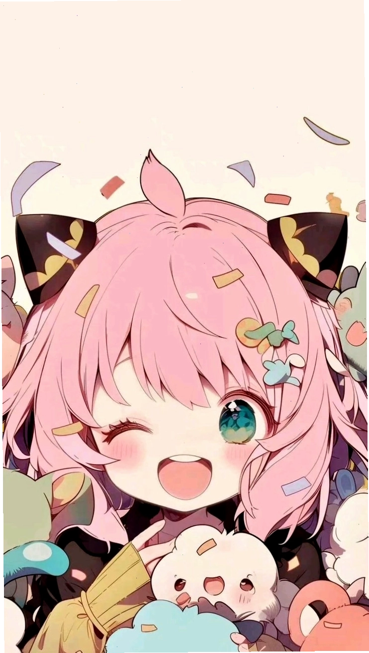 hình nền cute chibi nữ phong cách cổ điển