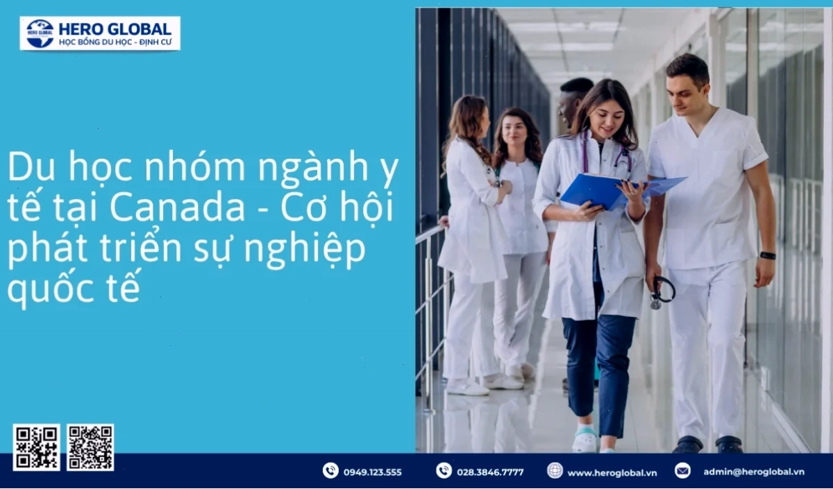 Sinh viên thực hành lâm sàng theo lộ trình tư vấn du học canada ngành y tá