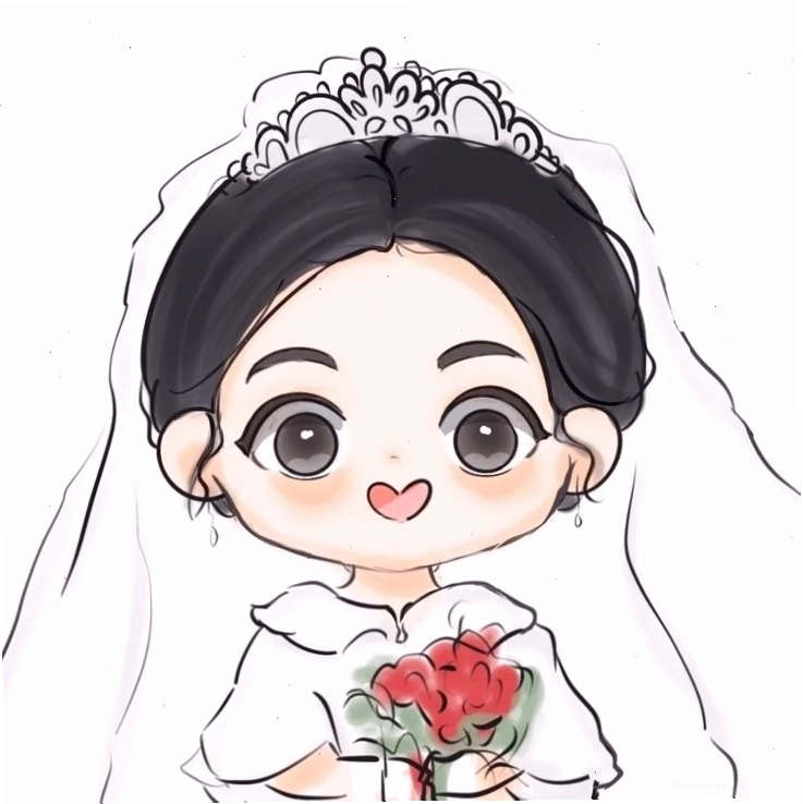 Khám phá vẽ chú rể và cô dâu với phong cách chibi dễ thương