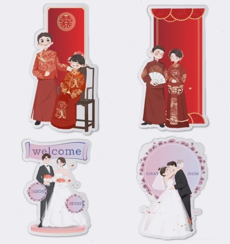 Tải ngay chú rể cô dâu búp bê để làm hình nền độc đáo