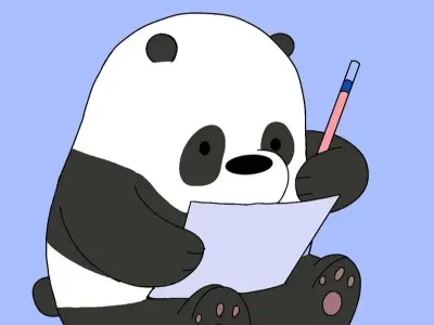 Ảnh chibi panda dễ thương nhất dành cho fan hoạt hình