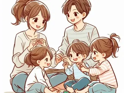 Những hình ảnh gia đình chibi dễ thương không thể bỏ qua