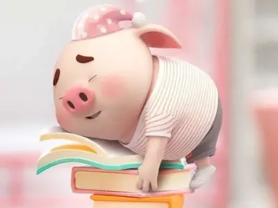 Ngắm ảnh heo cute chibi đẹp nhất khiến tim tan chảy