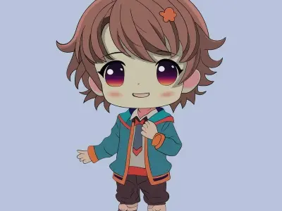 Bộ sưu tập ảnh hình ảnh chibi nam cute đầy sáng tạo