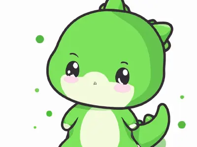 Tổng hợp ảnh khủng long chibi cute và sáng tạo cho dân mê hoạt hình