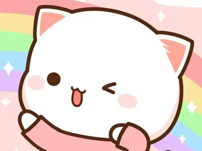 Đắm chìm trong thế giới ảnh mèo cute chibi đẹp như tranh vẽ