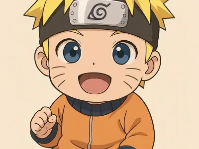 Ảnh Naruto chibi phong cách hoạt hình ngộ nghĩnh nhất