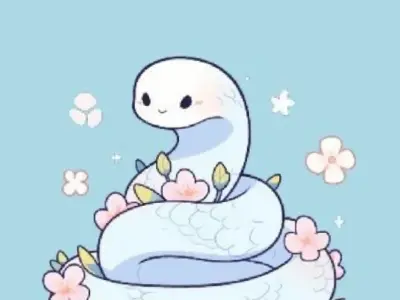 Cập nhật ảnh rắn chibi mới nhất hot trend năm 2025