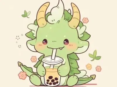 Hé lộ loạt ảnh rồng chibi siêu dễ thương nhất 2025