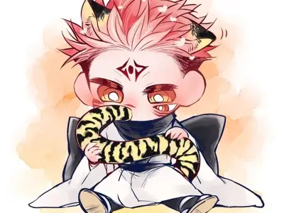 Ngắm nhìn bộ ảnh Sukuna chibi bá đạo phiên bản đáng yêu nhất