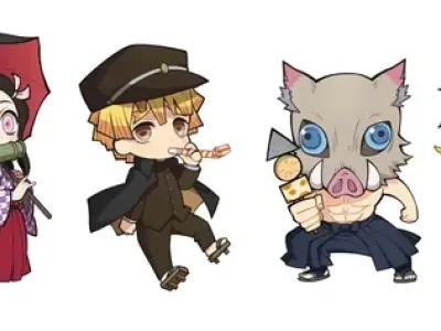 Top ảnh Thanh Gươm Diệt Quỷ chibi ngộ nghĩnh