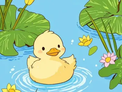 Tuyển chọn ảnh vịt chibi ngộ nghĩnh làm hình nền cực xinh