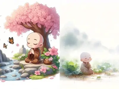 Tổng hợp ảnh avatar chú tiểu dễ thương nhất hiện nay