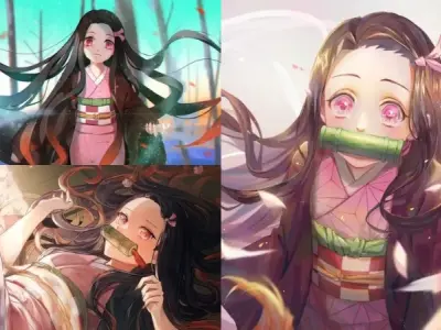 Top ảnh avatar Nezuko phong cách anime cực chất cho fan