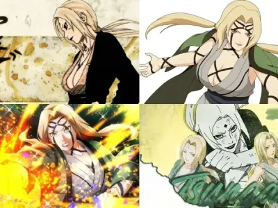 Những ảnh avatar Tsunade đẹp mê ly cho fan Naruto