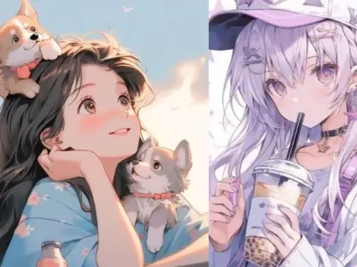 Bộ sưu tập ảnh cô gái chibi đẹp lung linh không thể bỏ lỡ